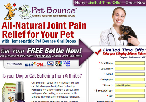 petbounce Pet Bounce Joint Relief