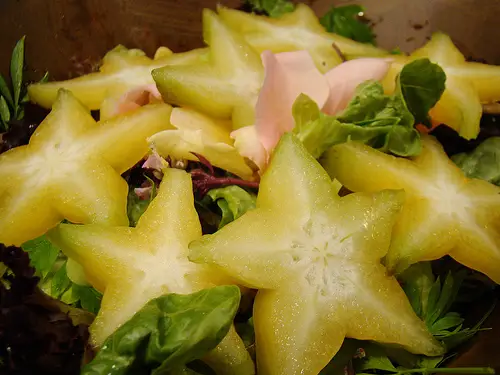 A starfuit salad