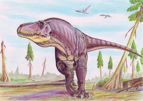 What the Tarbosaurus may have looked like